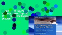 Favorit Book  Dr. Pestana s Surgery Notes: Top 180 Vignettes for the Surgical Wards (Kaplan Test
