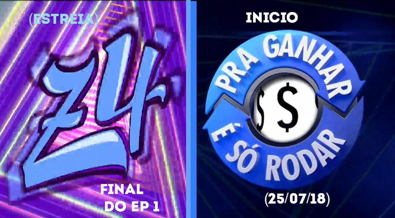 Final da estreia da série "Z4" - Episódio 1 e inicio Pra Ganhar é Só Rodar (25/07/18) | SBT
