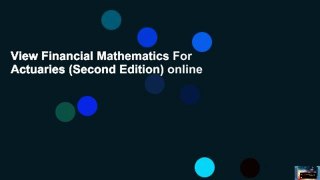 View Financial Mathematics For Actuaries (Second Edition) online