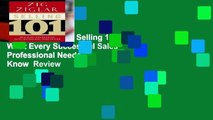 About For Books  Selling 101: What Every Successful Sales Professional Needs to Know  Review