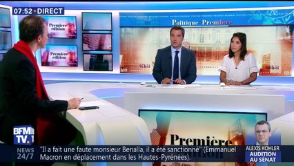 L’édito de Christophe Barbier: Affaire Benalla, le tumulte continue