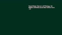 Favorit Book  Barron s AP Biology, 6th Edition Unlimited acces Best Sellers Rank : #5
