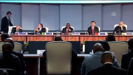 Türkiye Cumhurbaşkanı Erdoğan, 10. BRICS zirvesinde konuştu - JOHANNESBURG