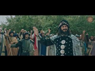 الرشيد امام الجموغ بعد استلام الخلافة  -  قصي خولي -  هارون الرشيد