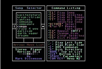 Miami Sound Machine "Conga" Commodore 64 Stereo Sid Player Keyboard