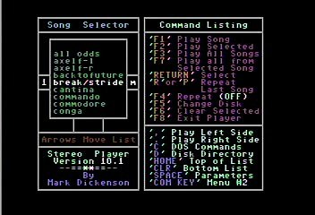 Matthew Wilder "Break My Stride" Commodore 64 Stereo Sid Player Keyboard