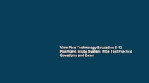 View Ftce Technology Education 6-12 Flashcard Study System: Ftce Test Practice Questions and Exam
