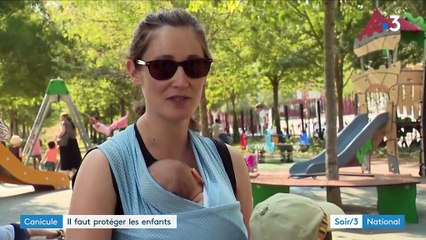 Canicule : attention aux enfants