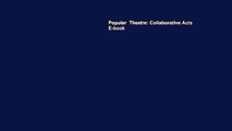 Popular  Theatre: Collaborative Acts  E-book