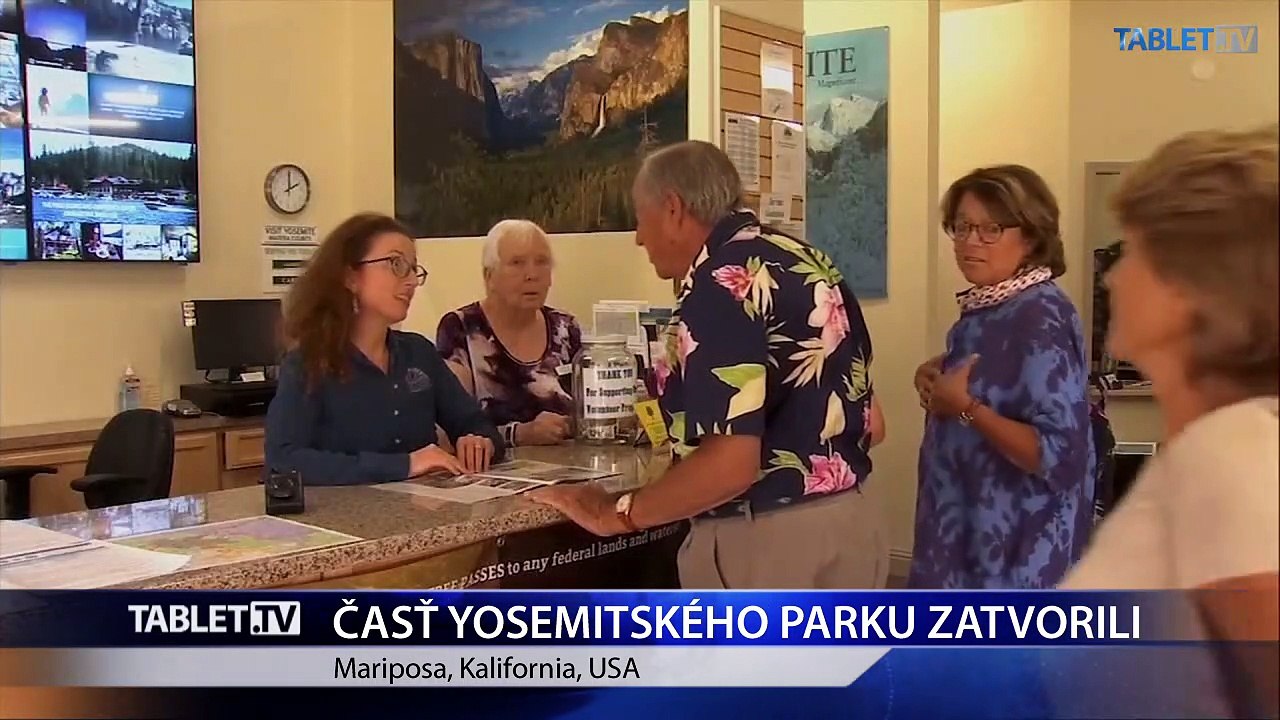 Časť Yosemitského národného parku pre požiar uzavreli