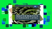 View Oxford IB Diploma Programme: Mathematics Standard Level Course Companion Ebook