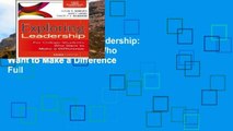 Popular  Exploring Leadership: For College Students Who Want to Make a Difference  Full