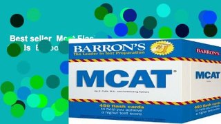 Best seller  Mcat Flash Cards  E-book