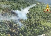 Italian Firefighters Help Combat Wildfires in Greece