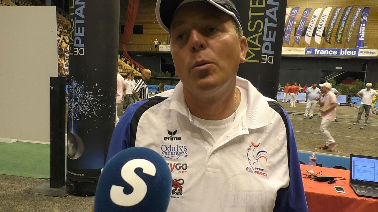 Masters de Pétanque - Clermont : Réaction de Philippe Suchaud