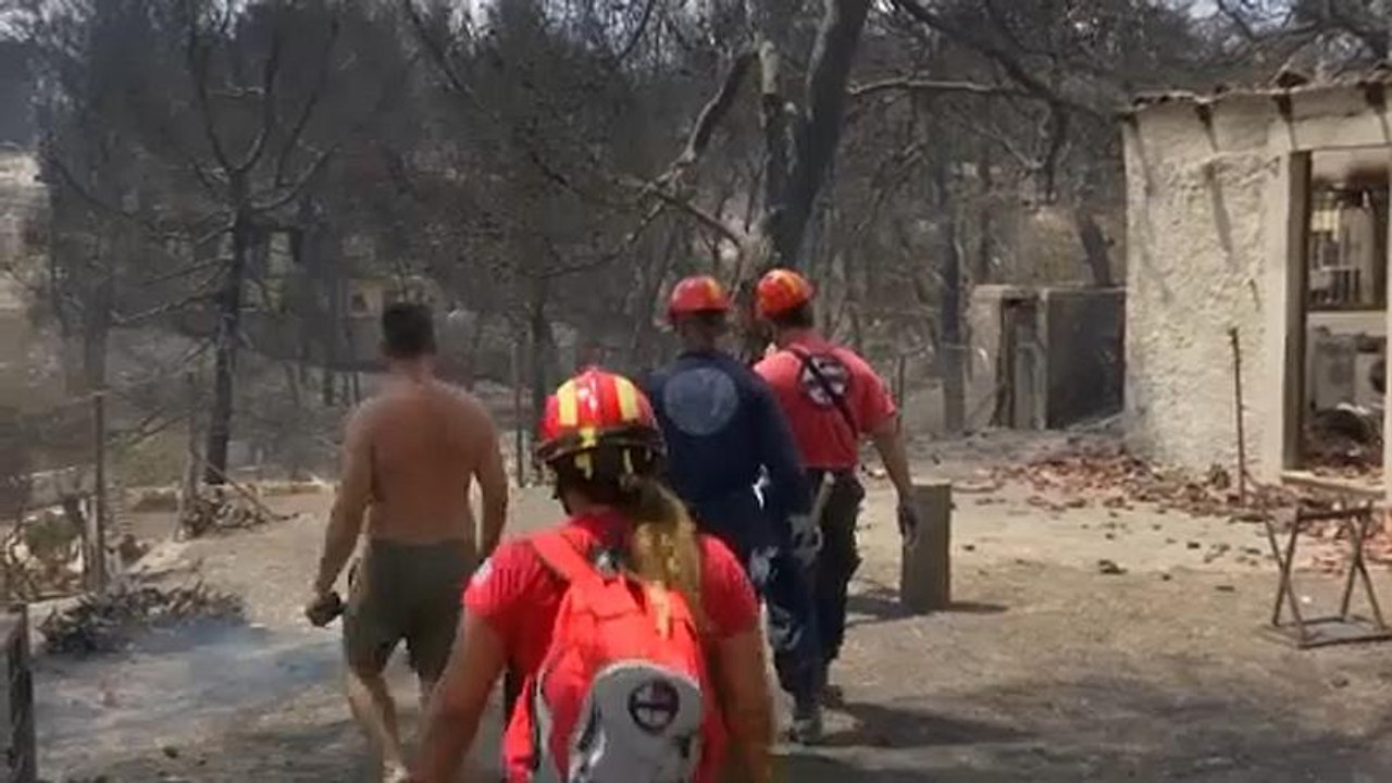 Waldbrandgefahr in Griechenland sinkt