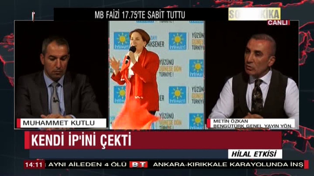 METİN ÖZKANLA HİLAL ETKİSİ 24 TEMMUZ 2018