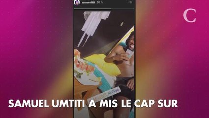 PHOTO. So hot ! Le champion du monde Samuel Umtiti s'affiche torse nu sous le soleil de Las Vegas