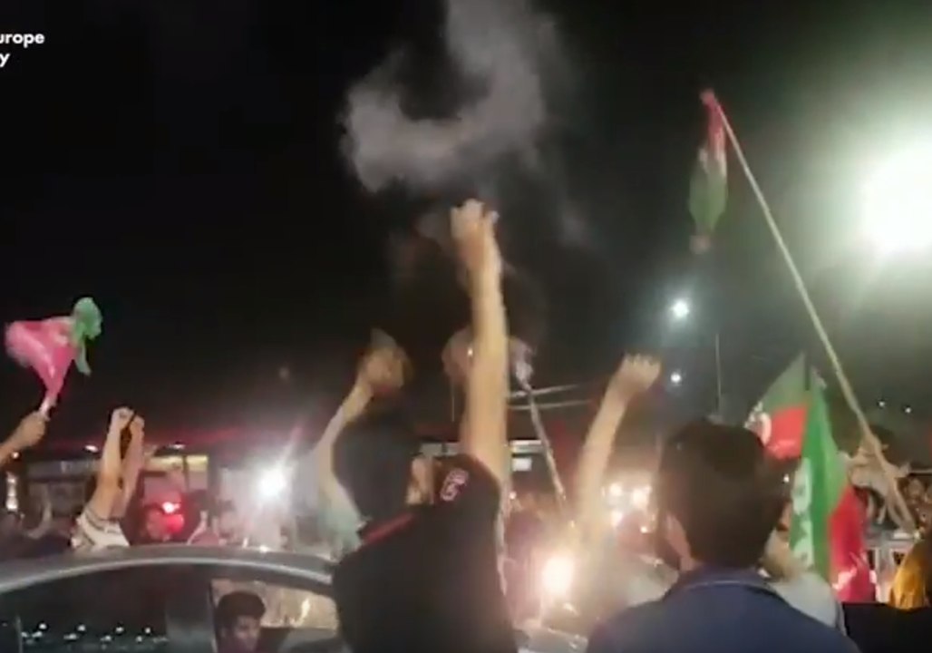 Celebrations Begin in Lahore as Pakistan Awaits Election Results