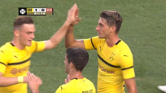 ICC - Benfica renverse le Borussia Dortmund