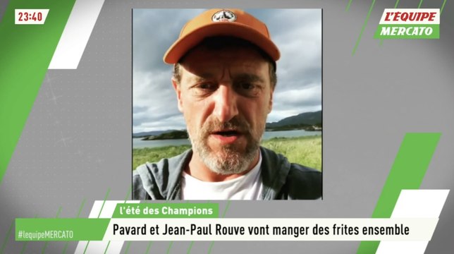 Quand Jeff Tuche veut manger des frites avec Benjamin Pavard ! - ZAPPING PEOPLE DU 26/07/2018