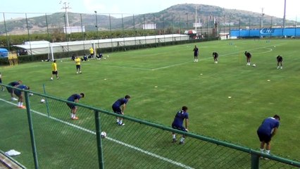 Fenerbahçe, Altınordu tesislerinde idman yaptı
