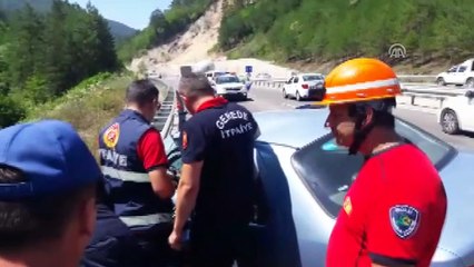 LPG tankeriyle otomobil çarpıştı: 1 ölü - BOLU