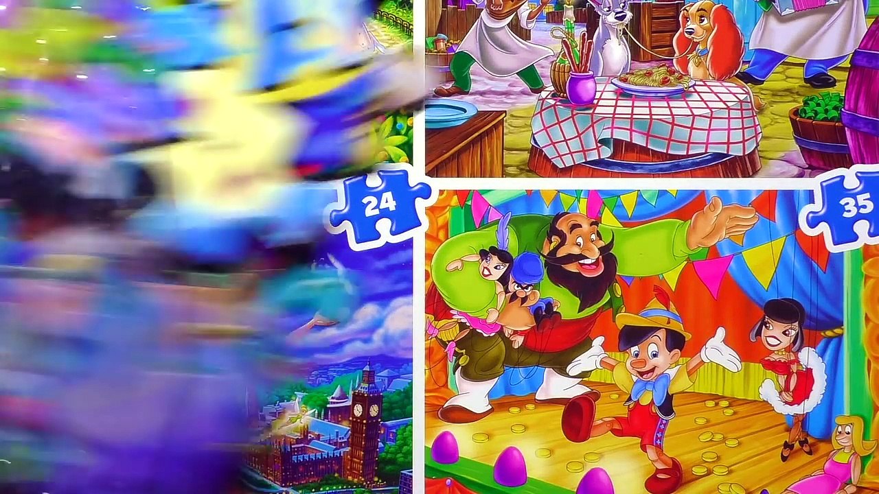 Disney Jigsaw Puzzle Games Clementoni Rompecabezas Play Game Kids Learning Toys
