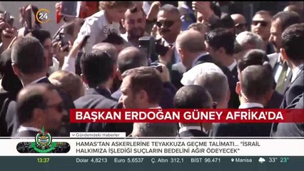 Erdoğan Güney Afrika'da