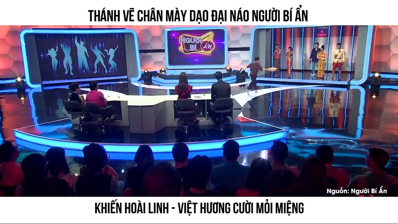 Thánh vẽ chân mày dạo đại náo Người Bí Ẩn  khiến Hoài Linh - Việt Hương cười mỏi miệng