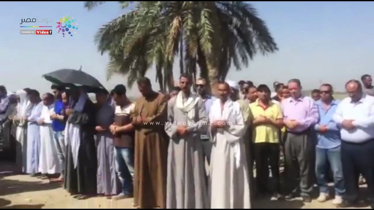 شيع الآلاف من  أهالي قرية  شكشوك بمركز ابشواى ب...