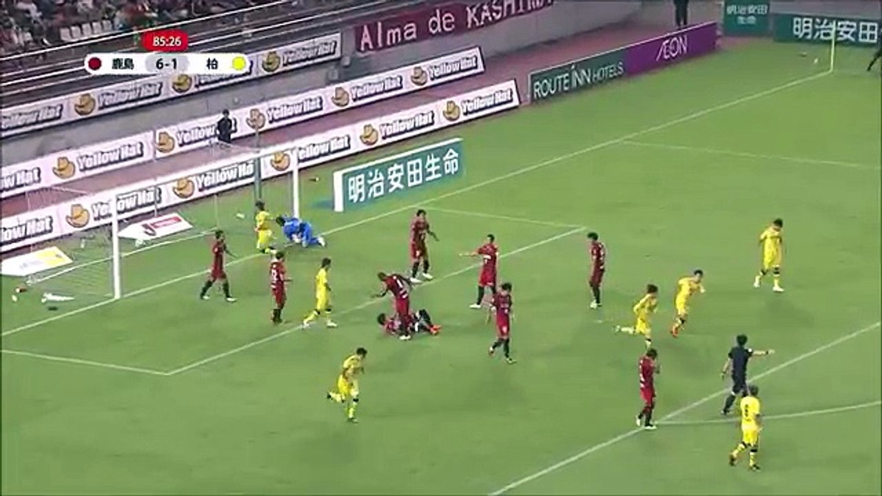 Kashima 6:2 Kashiwa (Japan. J League. 22 July 2018)