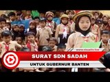 Sekolah Memprihatinkan, Surat dari Siswi SD untuk Gubernur Banten Bikin Terenyuh