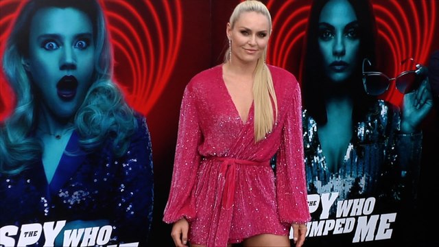 Lindsey Vonn The Spy Who Dumped Me World Premiere