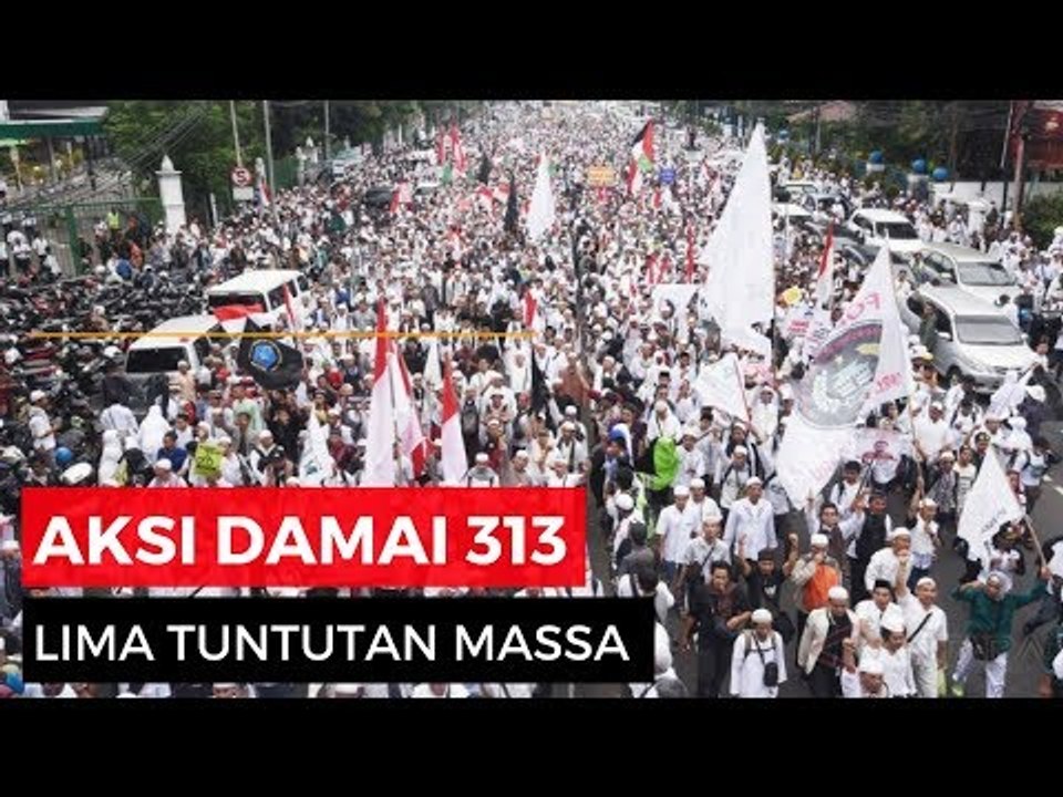 DEMO 313: Inilah Tuntutan Massa Aksi Damai 313 ( 31 Maret 2017 )