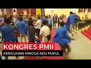 Kericuhan Kongres PMII di Palu Sulawesi Tengah