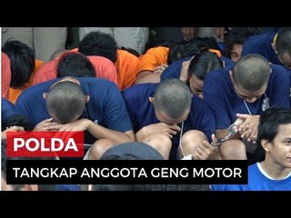 3 ABG Anggota Geng Motor Ditangkap