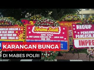 Setelah Ahok, Kini Giliran Kapolri Terima Karangan Bunga