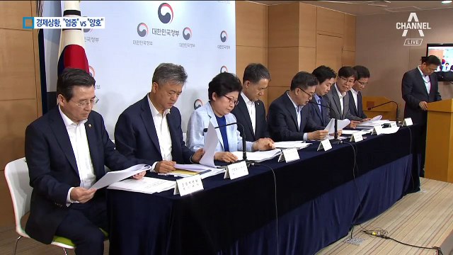 청와대 “양호” vs 부총리 “엄중”…경제 진단 엇박자