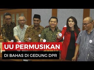DPR Dan Kami Musik Indonesia Bahas UU Permusikan Tanah Air