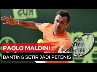 Maldini Banting Setir Jadi Petenis