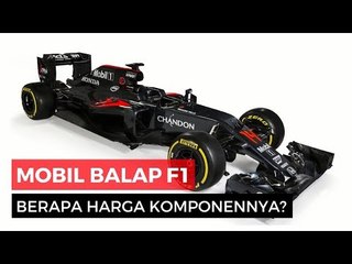 Tahukah Kamu? Fantastisnya Harga Mobil F1