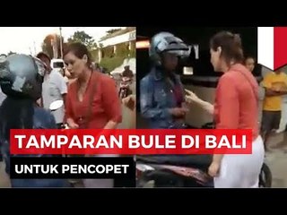 Bule Ini Memberi "Tamparan" Keras Yang Tak Diduga Untuk Pencopet