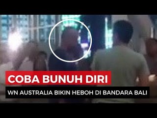 Bule Australia Coba Bunuh Diri di Bandara Ngurah Rai