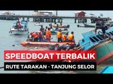 Kecelakaan Speeedboat Terbalik Di Tarakan