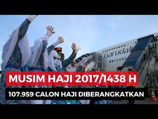 Menag Lepas Calon Haji Kloter Pertama 2017
