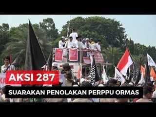 Aksi 287, Tolak PERPPU Ormas