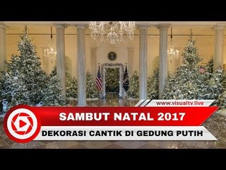 Mewah dan Cantiknya Dekorasi Natal di Gedung Putih Karya Melania Trump
