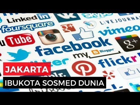Ibu Kota Pengguna Media Sosial Ternyata di Jakarta