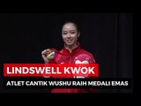 Lagi, Medali Emas Untuk Indonesia Dari Atlet Cantik Cabang Olahraga Wushu di SEA Games 2017